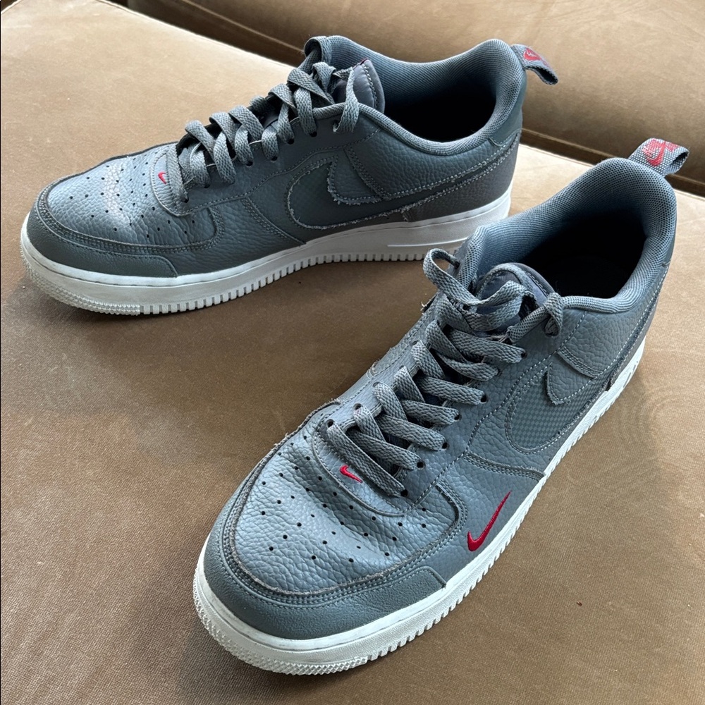 Nike Air Force 1 LV8 DN433-001 Basketball Performance Men 11 Gray Running